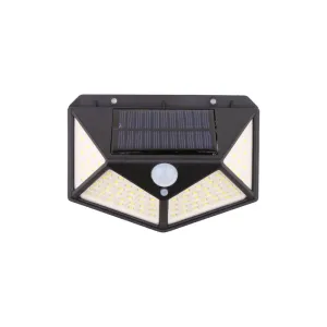 100 LED 3 Mode Motion Solar Outdoor Wall Light