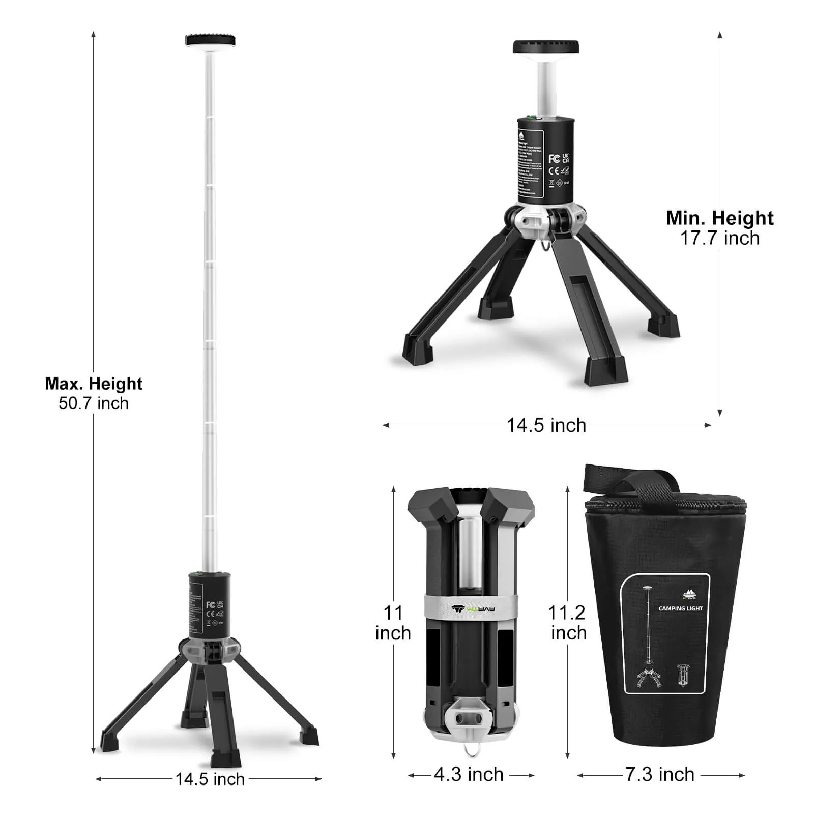 6-Pack: 4xClassic Chairs(Black Blue) 1xLong Table 1xLight