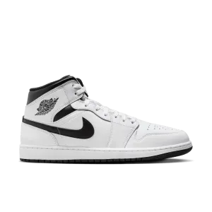 Air Jordan 1 Mid White Black