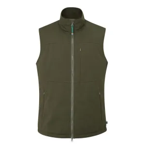 Alan Paine Mossley Windstopper Mens Gilet - Olive