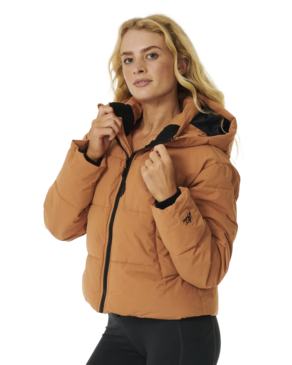 Anti-Series Tidal Jacket in Light Brown