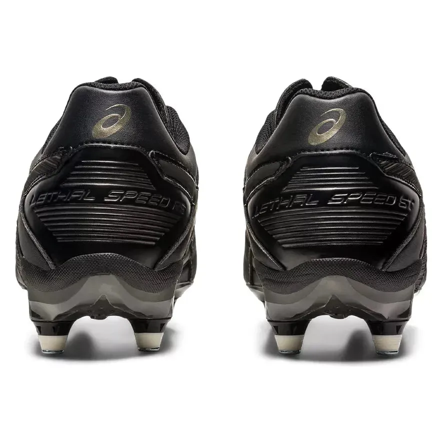 Asics Lethal Speed St  Football Boots Black/Gunmetal