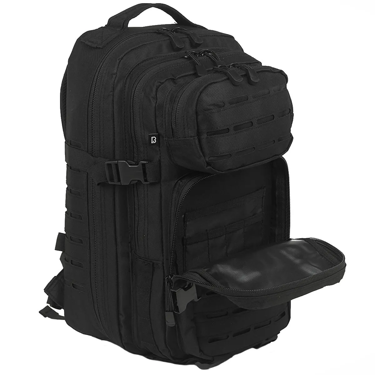 BrandIt US Cooper Lasercut Rucksack 25L Medium Black