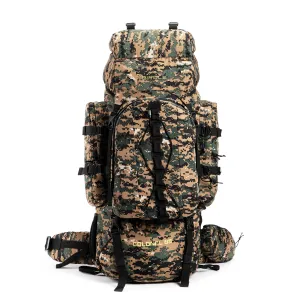 Colonel Series 85 Litre Rucksack   Detachable Day Pack & Rain Cover | Digital Camouflage