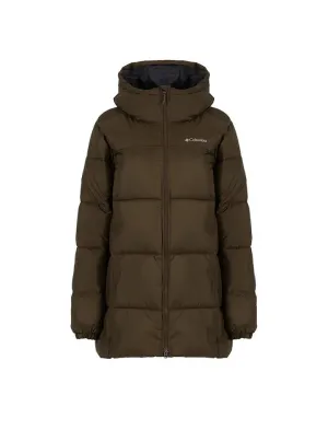 Columbia Puffect Hooded Mid Puffer Jacket Olive Green