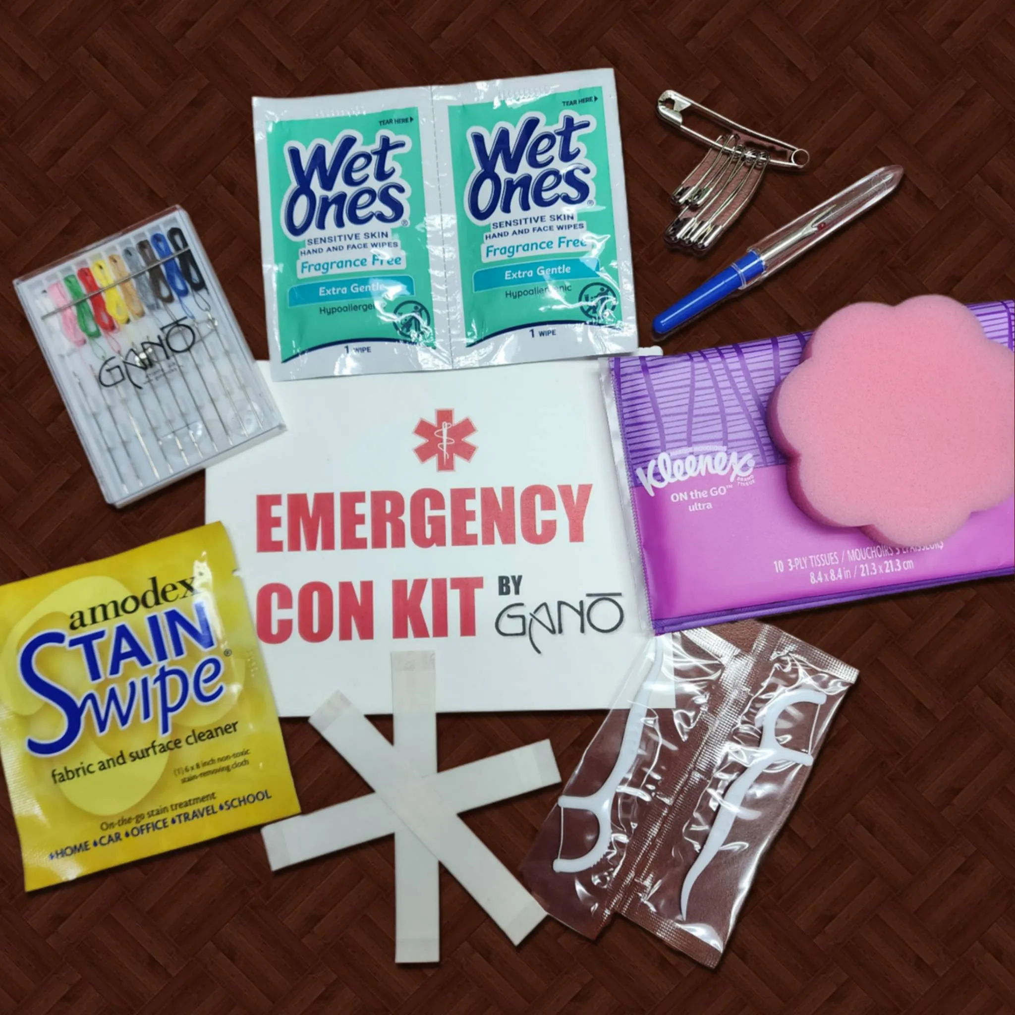 Emergency Con Kit, 9 Products