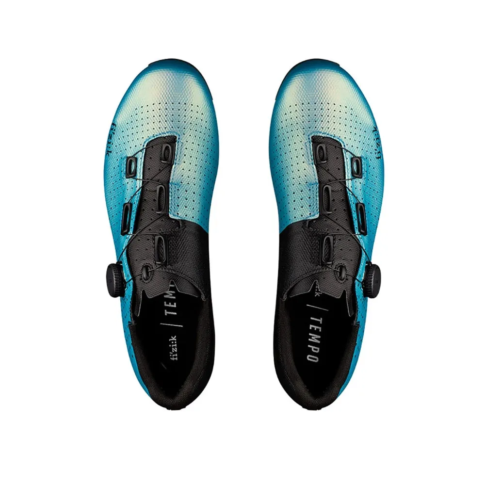 FIZIK TEMPO DECOS CARBON Cycling Shoes - Iridiscent Blue/Black