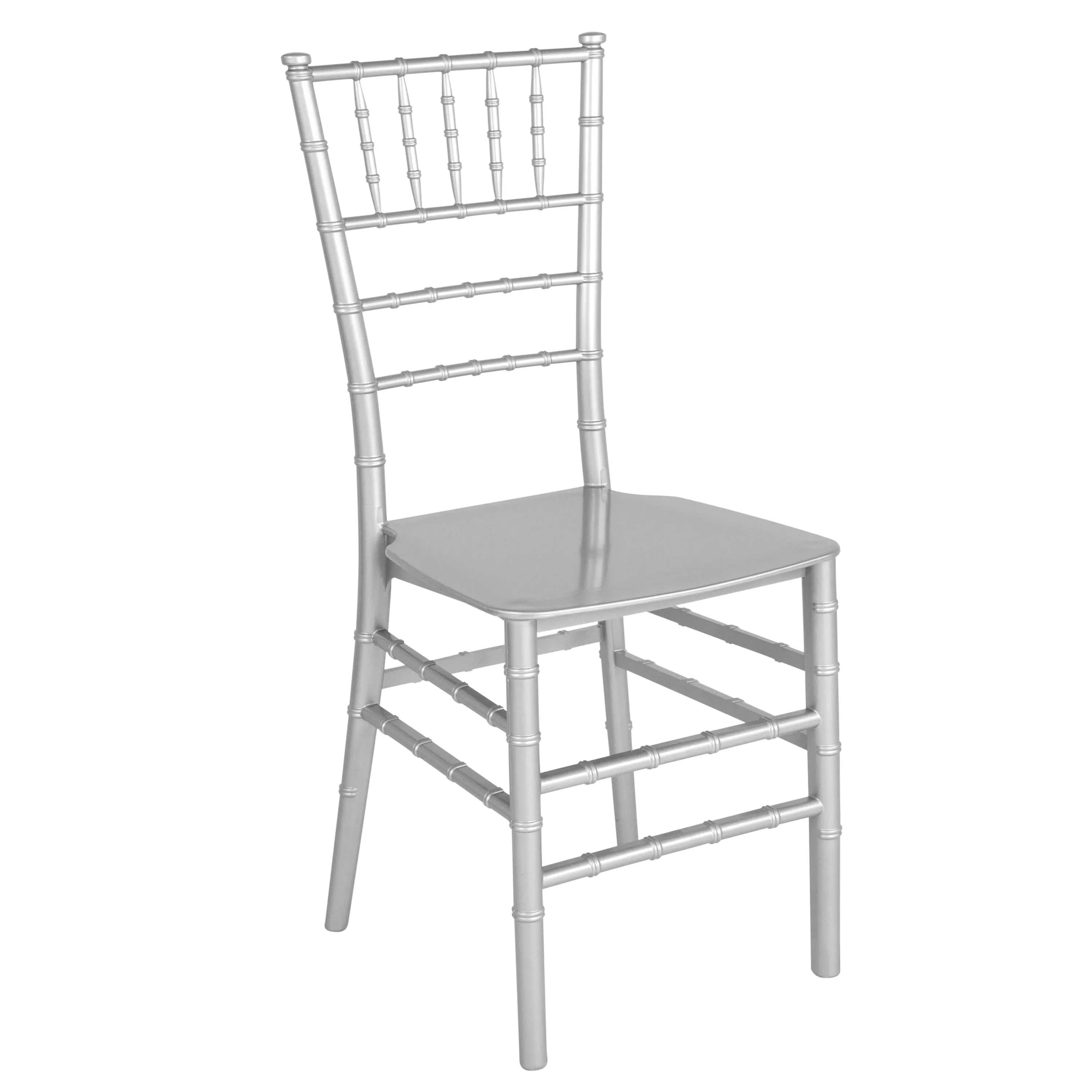 HERCULES Series Resin Stackable Chiavari Chair with Free Cushion