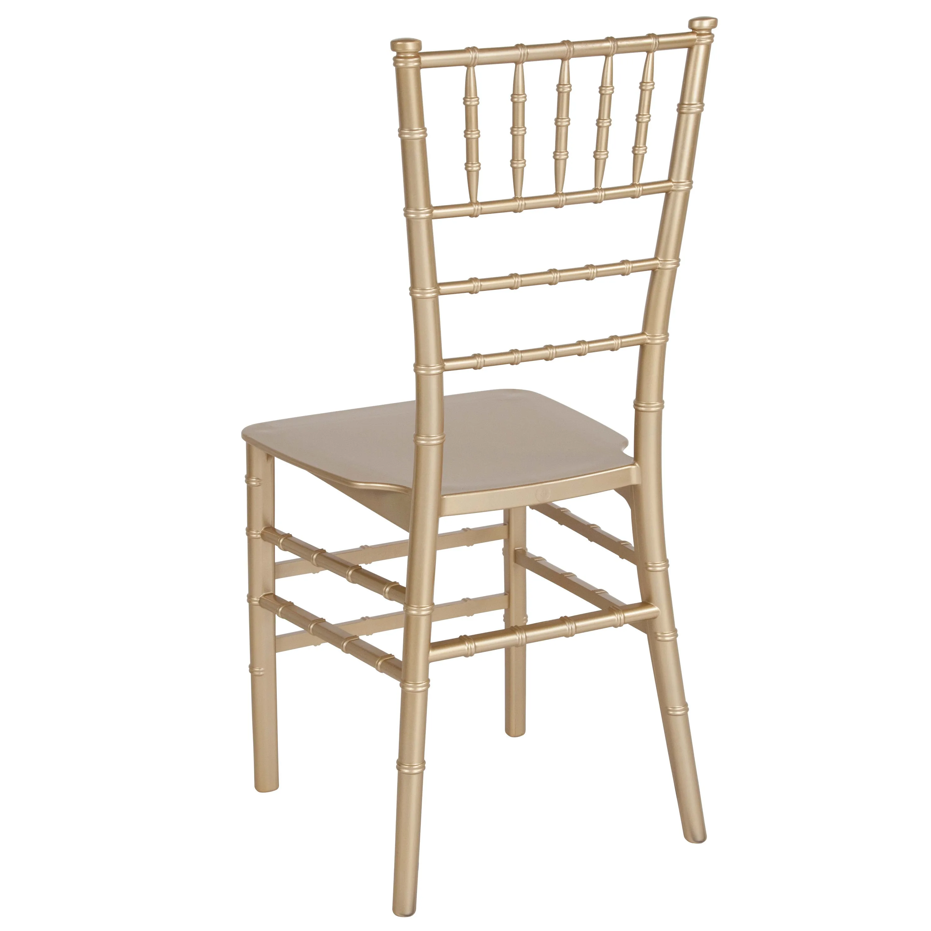 HERCULES Series Resin Stackable Chiavari Chair with Free Cushion