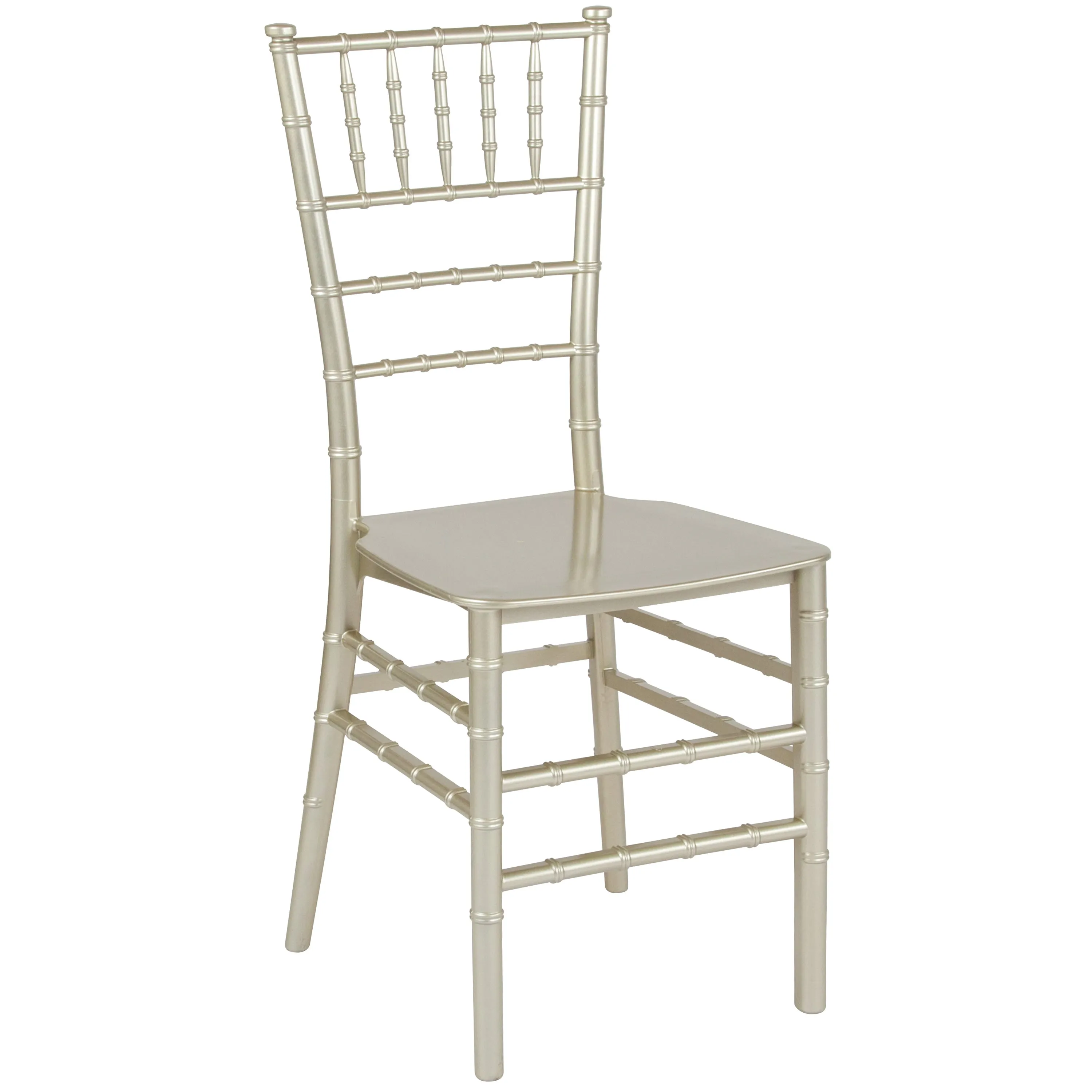 HERCULES Series Resin Stackable Chiavari Chair with Free Cushion