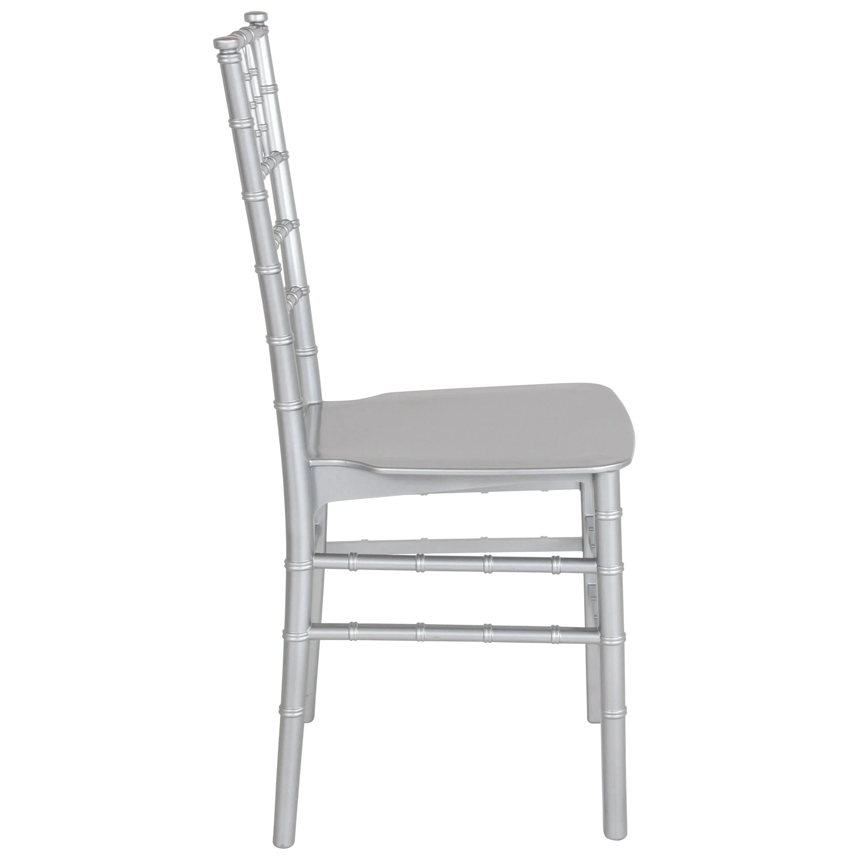 HERCULES Series Resin Stackable Chiavari Chair with Free Cushion