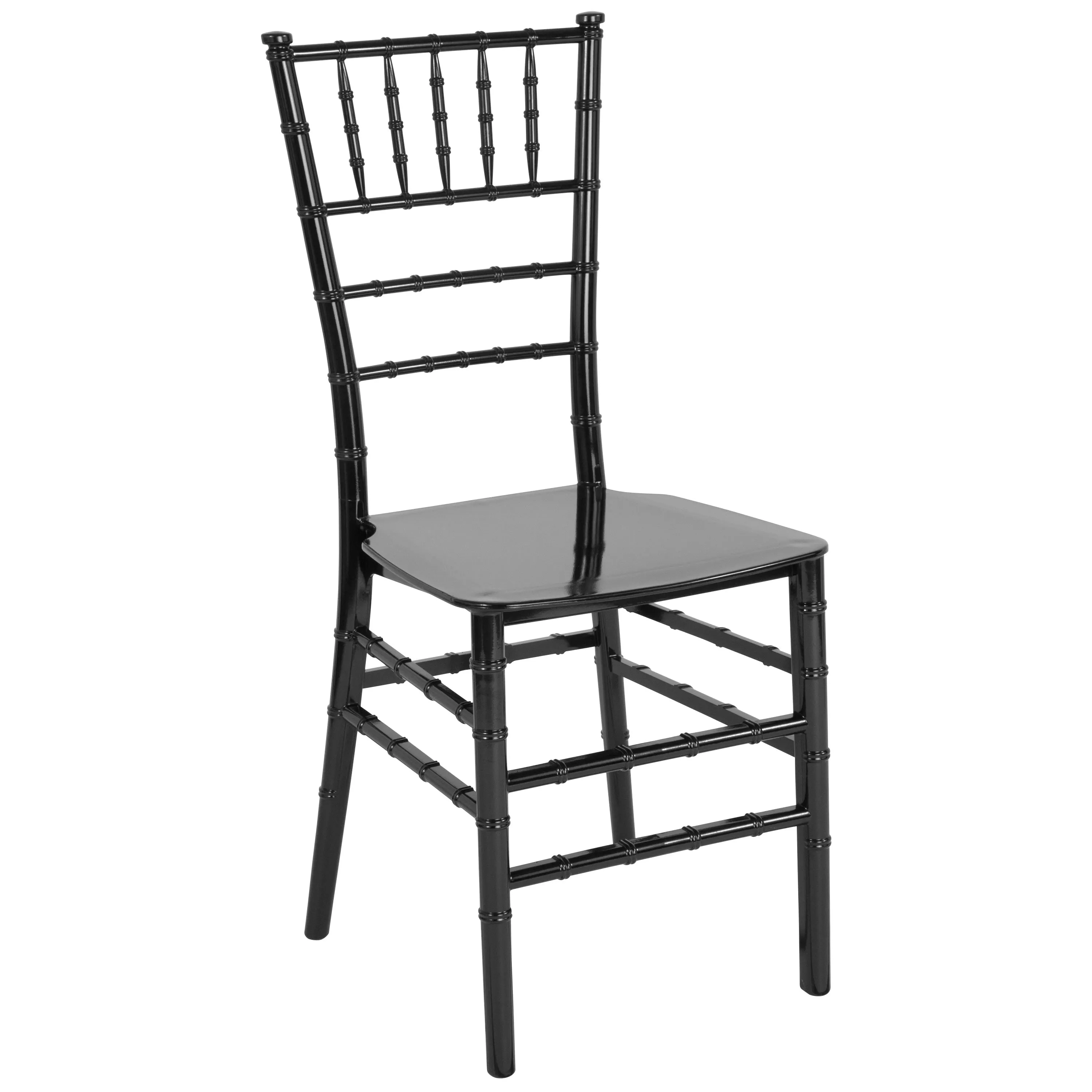 HERCULES Series Resin Stackable Chiavari Chair with Free Cushion