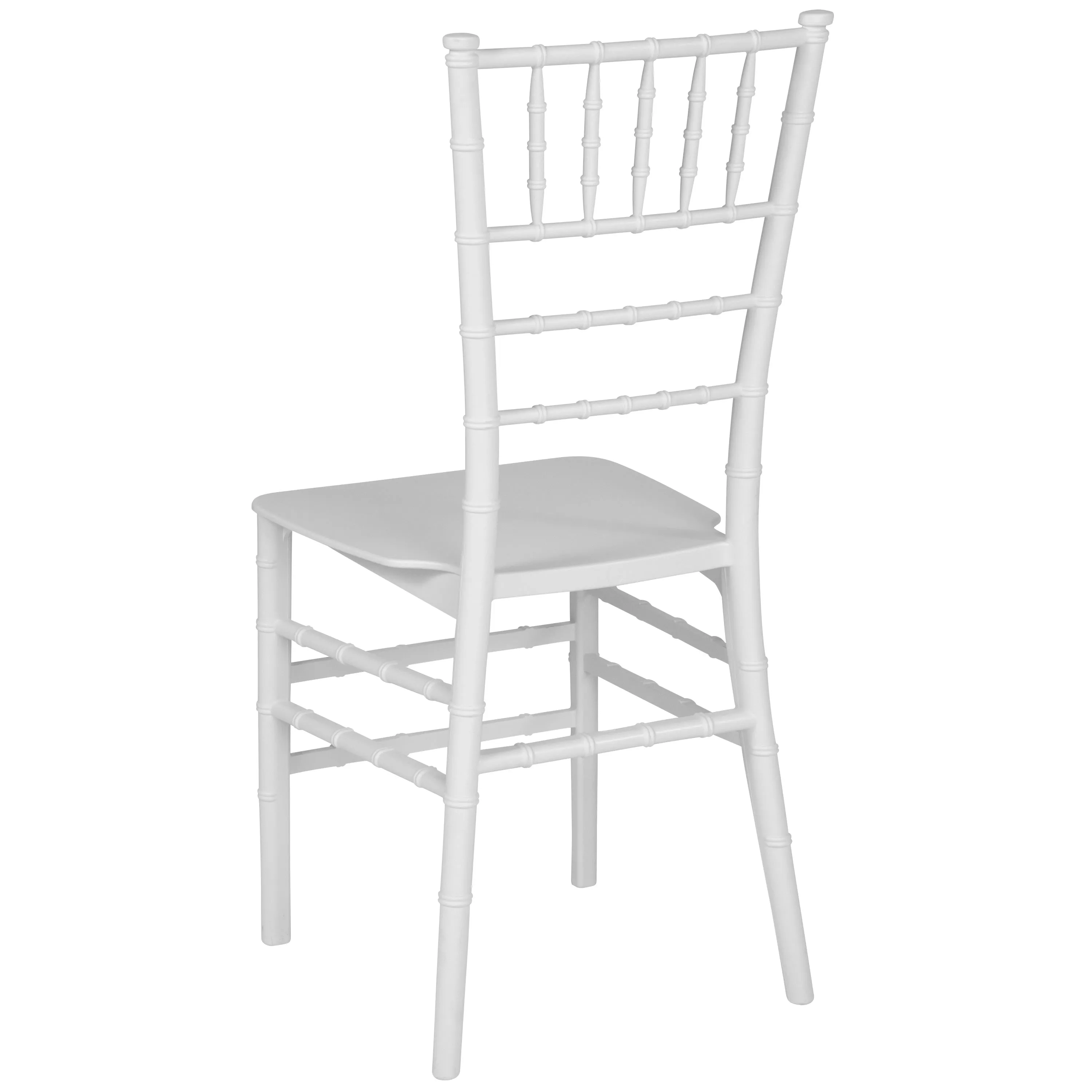 HERCULES Series Resin Stackable Chiavari Chair with Free Cushion