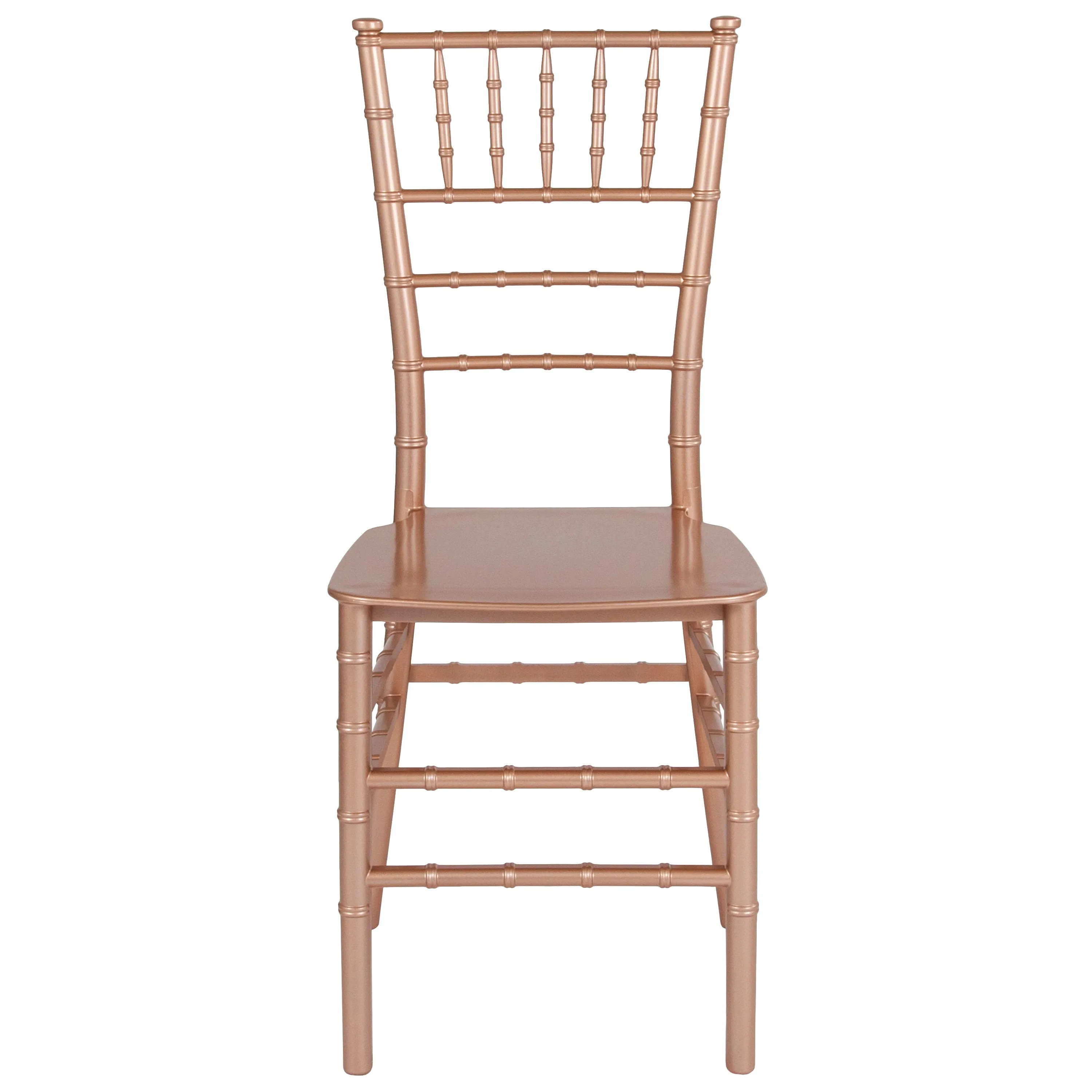 HERCULES Series Resin Stackable Chiavari Chair with Free Cushion