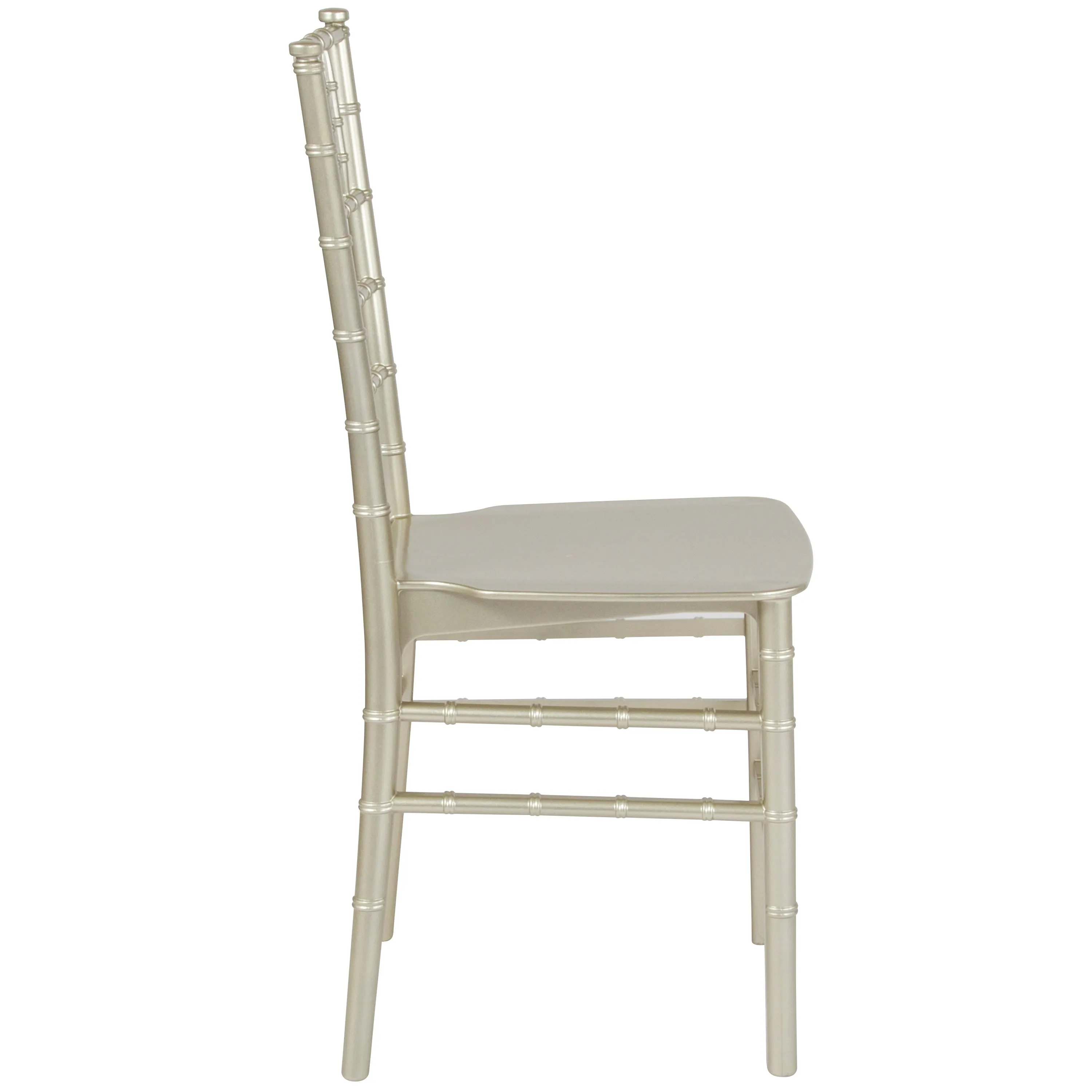 HERCULES Series Resin Stackable Chiavari Chair with Free Cushion