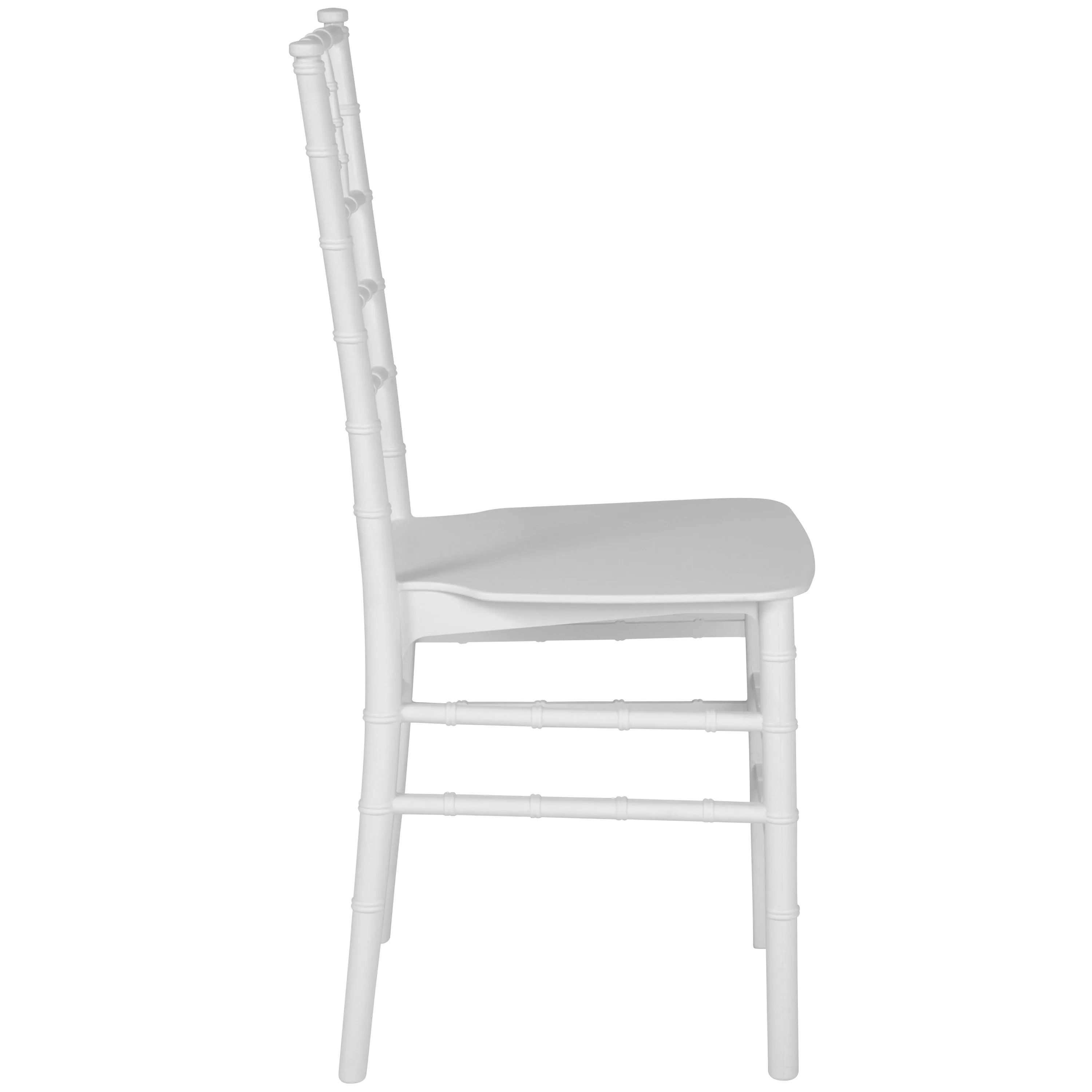 HERCULES Series Resin Stackable Chiavari Chair with Free Cushion