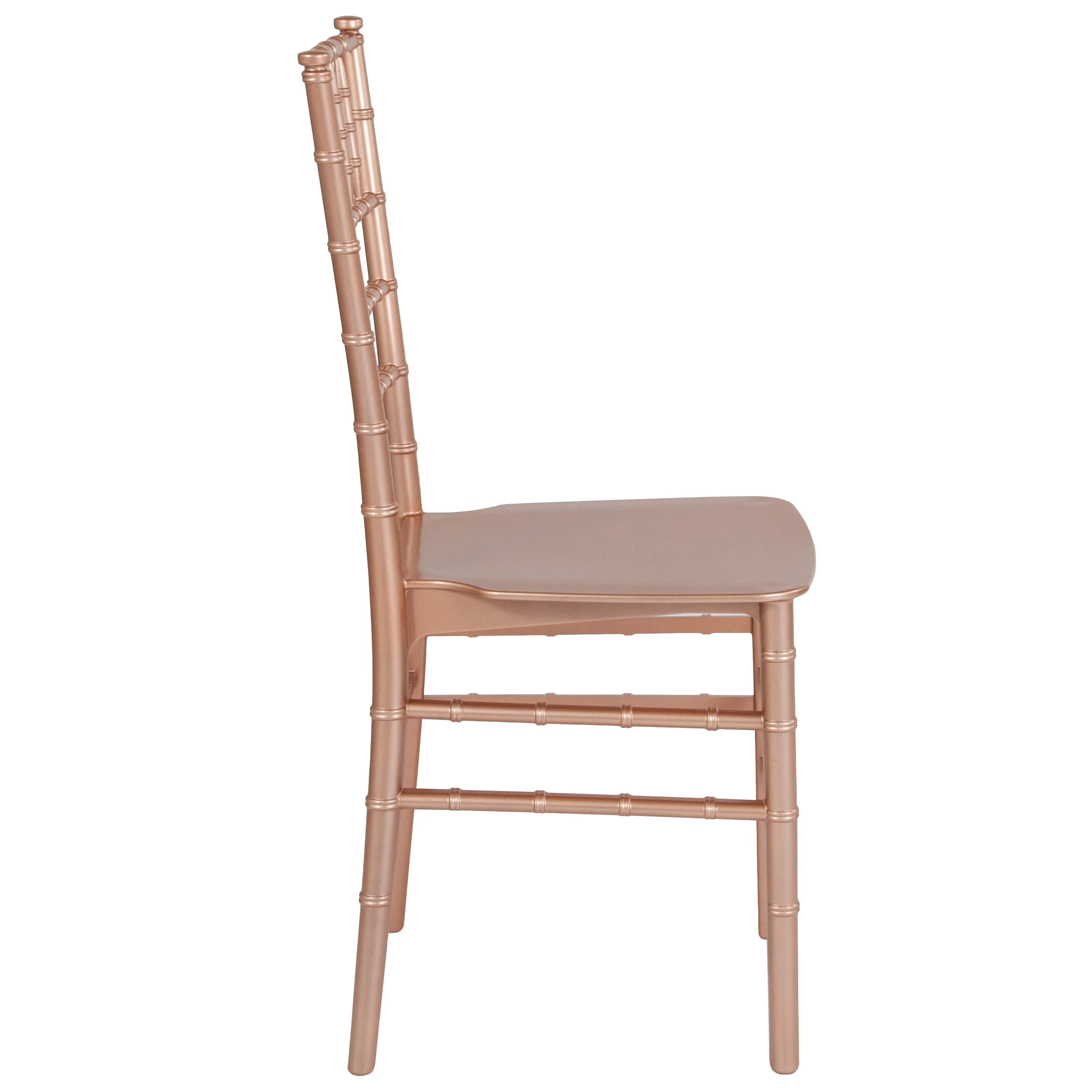 HERCULES Series Resin Stackable Chiavari Chair with Free Cushion