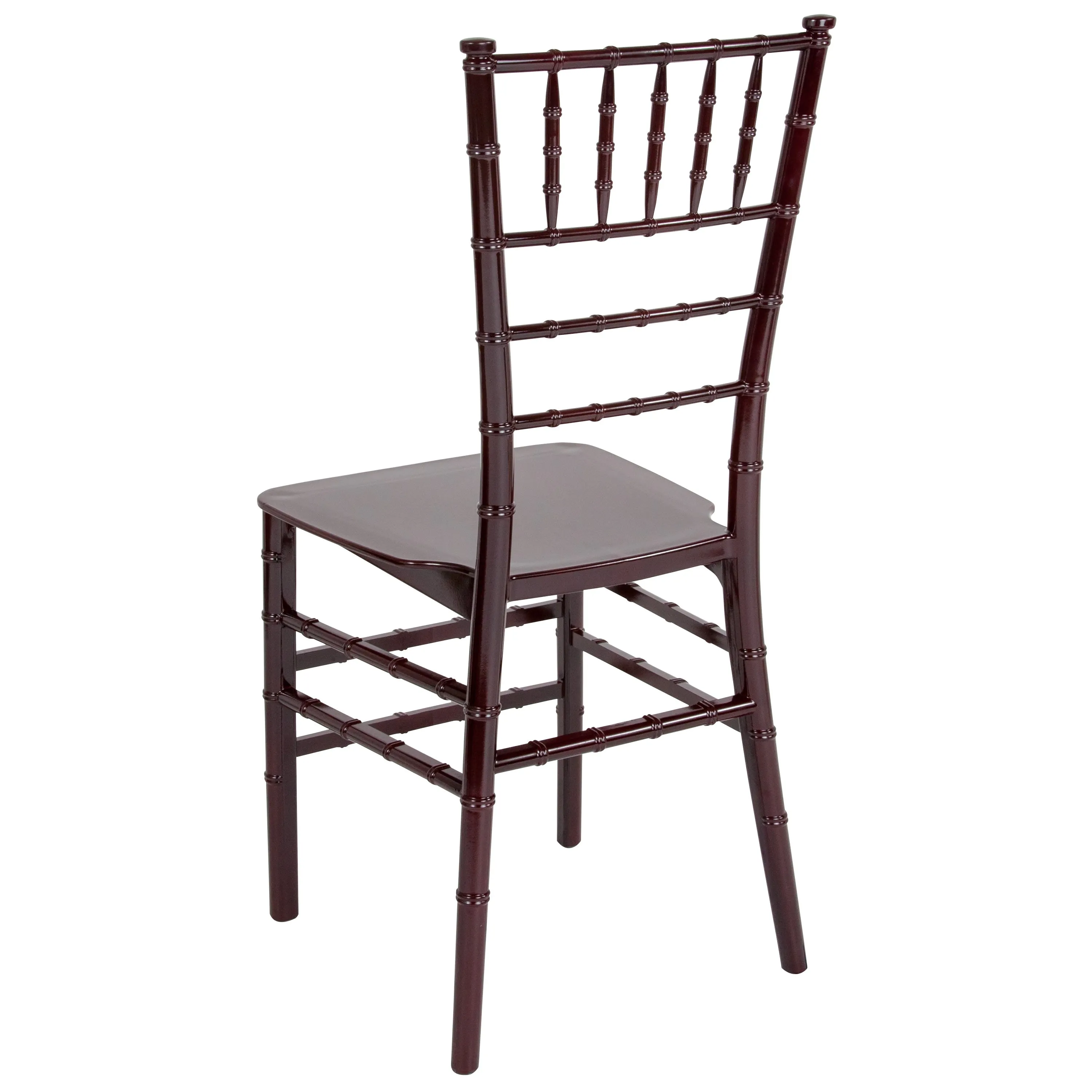 HERCULES Series Resin Stackable Chiavari Chair with Free Cushion