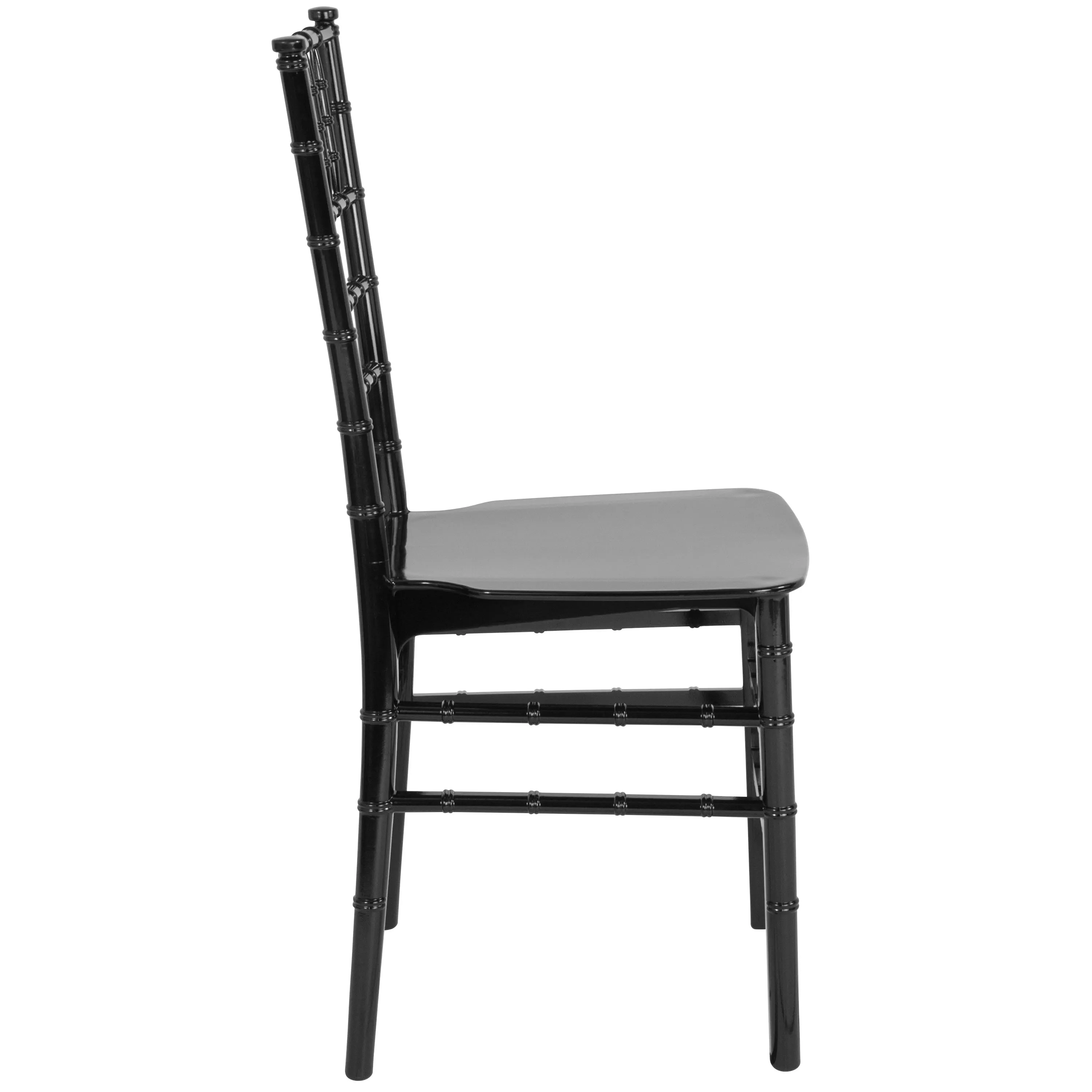 HERCULES Series Resin Stackable Chiavari Chair with Free Cushion