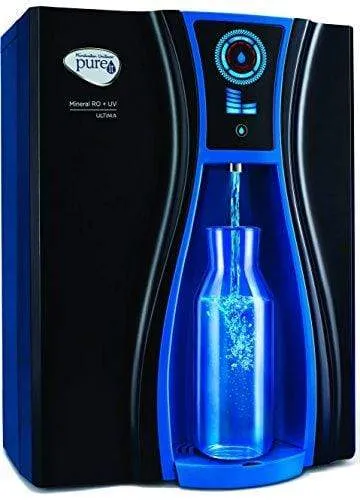 HUL Pureit Ultima Mineral 10-Litre RO UV Water Purifier (Black)