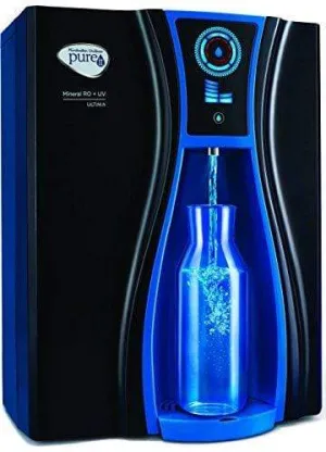 HUL Pureit Ultima Mineral 10-Litre RO UV Water Purifier (Black)