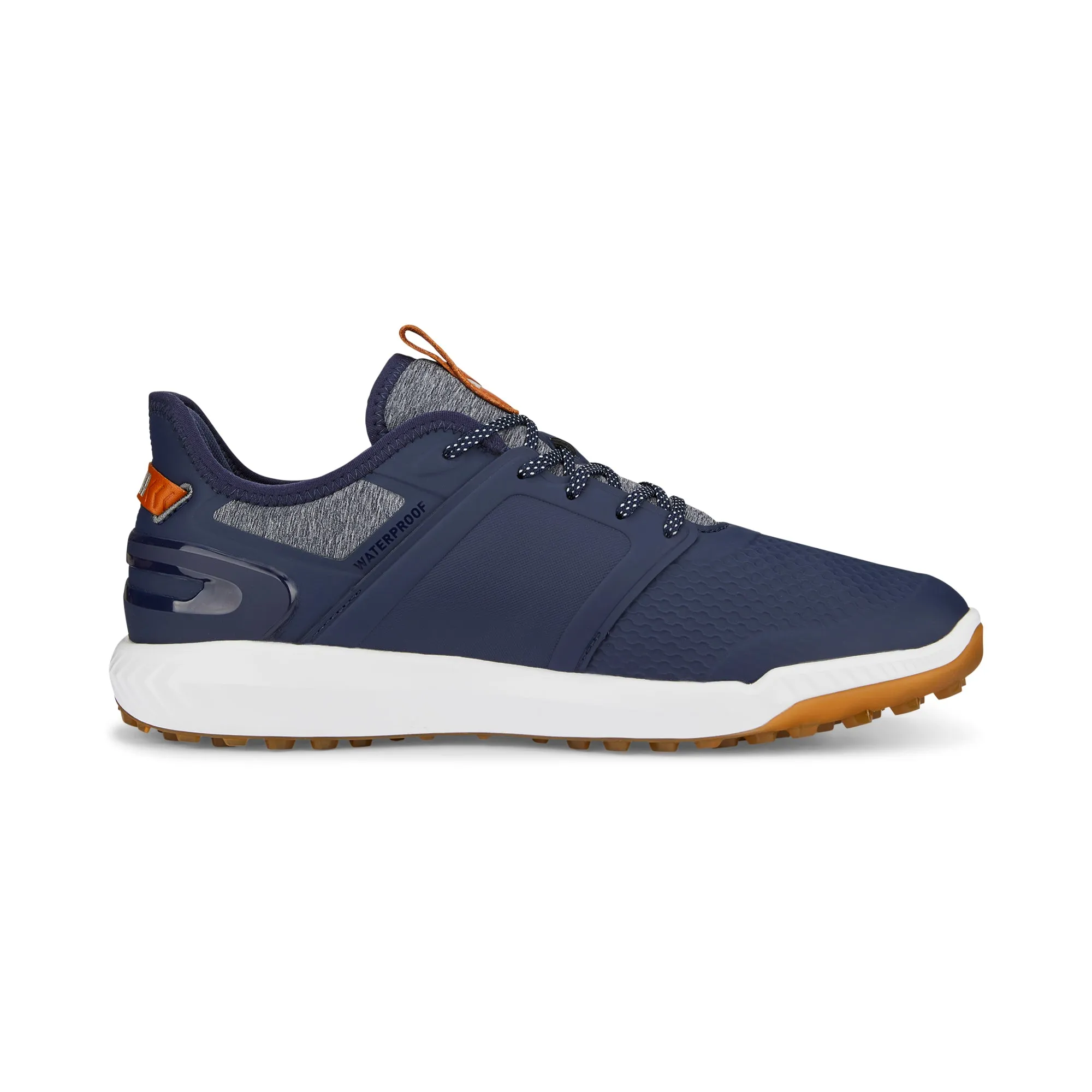 IGNITE ELEVATE Spikeless Golf Shoes | Puma Navy / Puma Silver