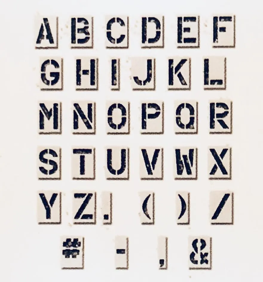 Letters Kits