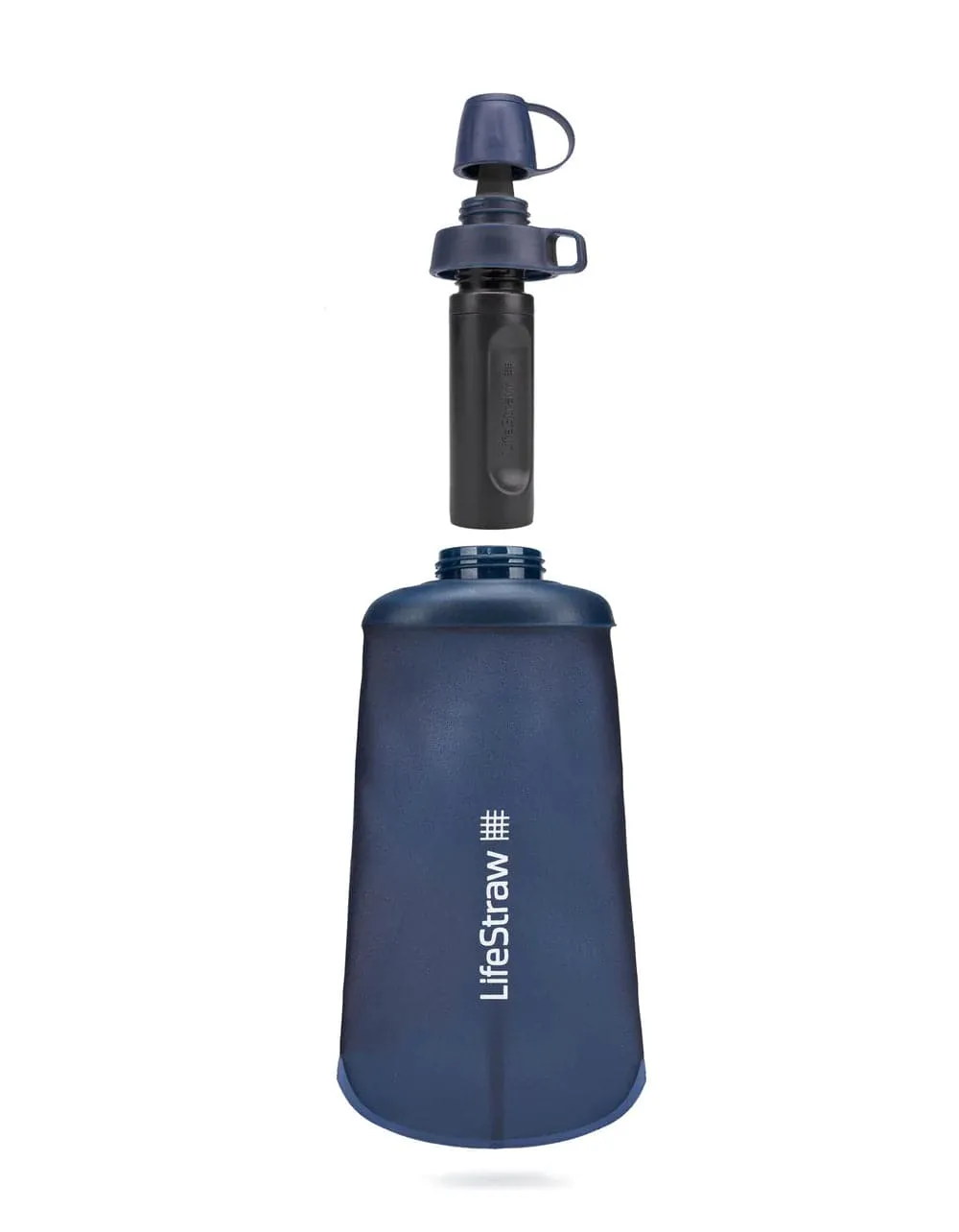 LifeStraw Peak Series Collapsible Squeeze Water Bottle Filter System; 1 L