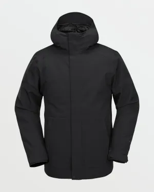 Mens Brighton Full Zip Jacket - Black