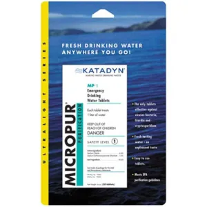 Micropur Water Purification Tablets - 20 Pack