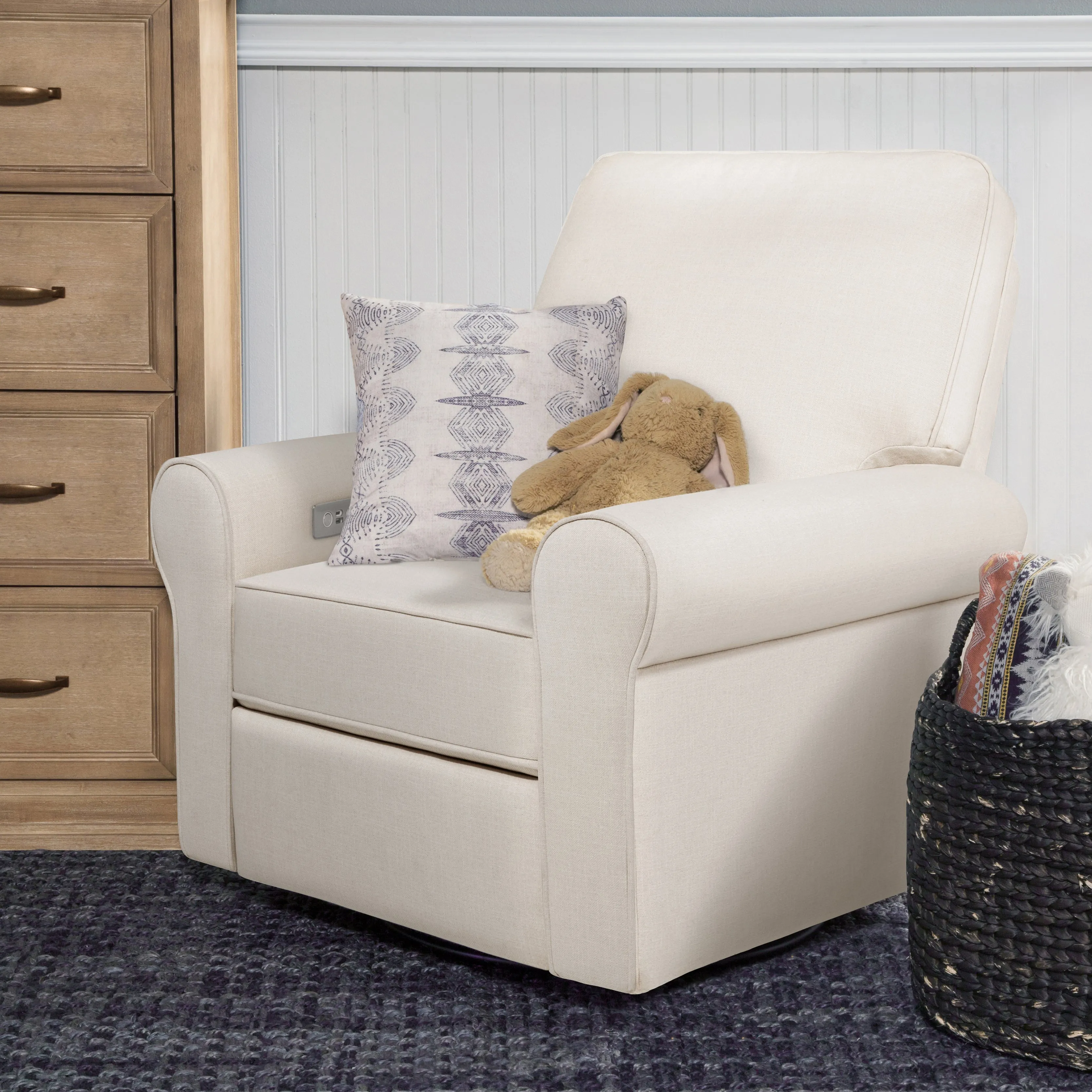 Monogram | Monroe Performance Pillowback Power Recliner