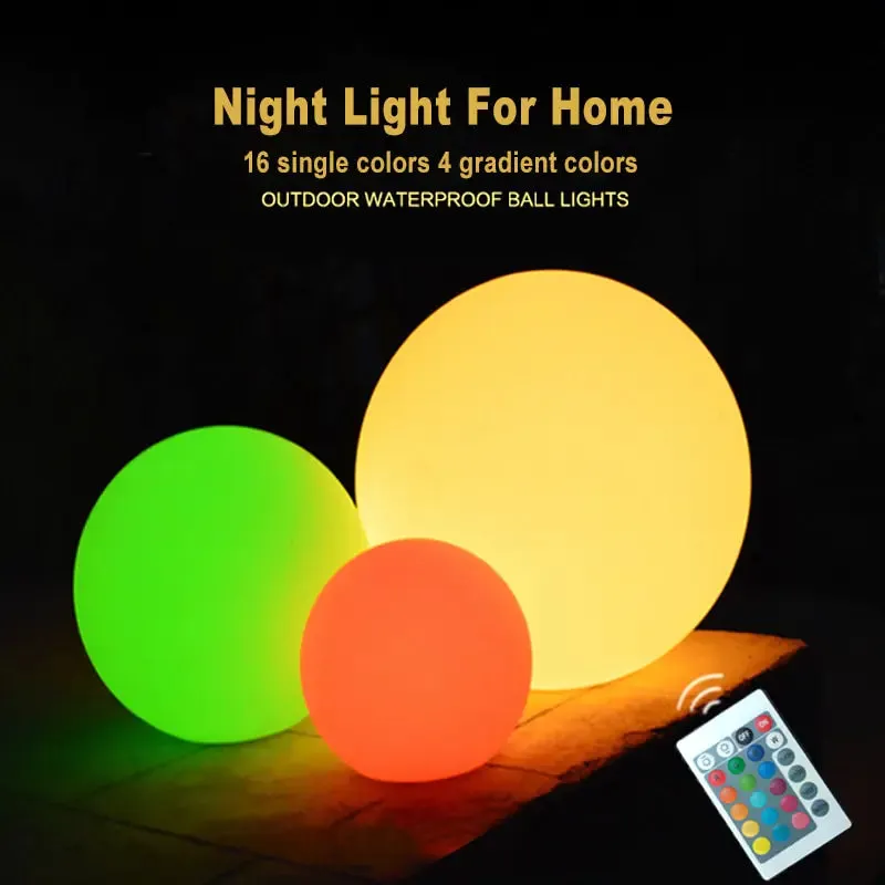 Outdoor LED Garden Ball Lights