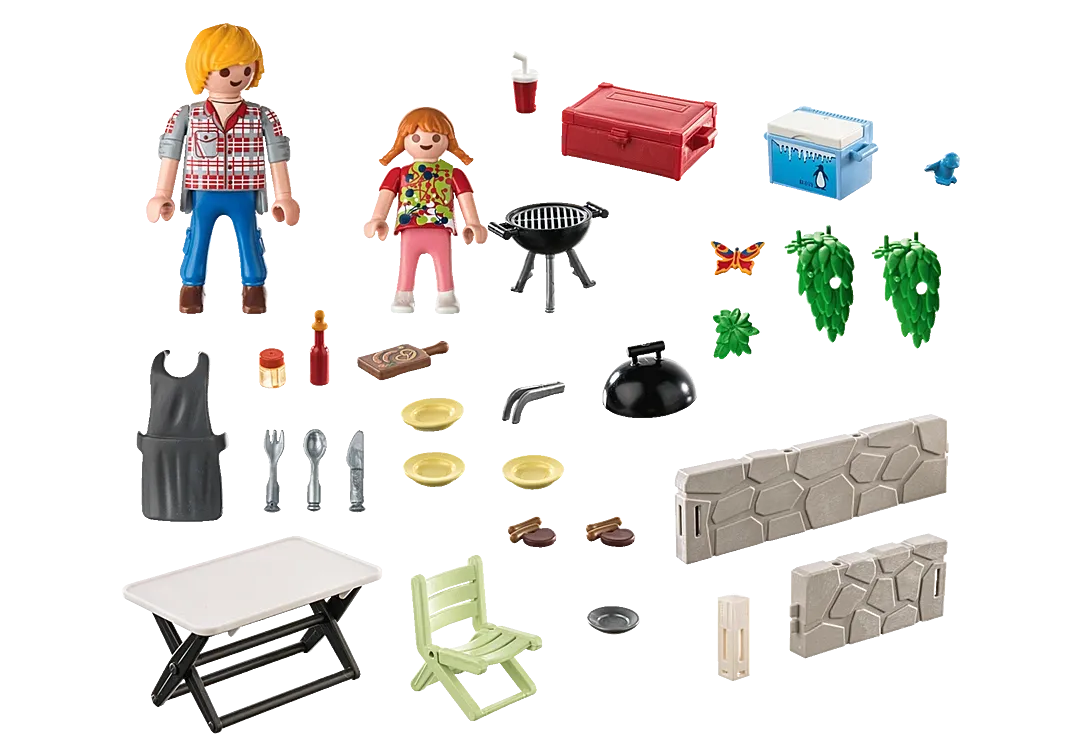 Playmobil Family Fun: Family Barbecue 71427