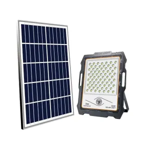 Rechargeable 300W Floodlight Solar Outdoor Lamp With Portable, Waterproof, and Motion Sensor Lights For Home, Garden and Outdoor