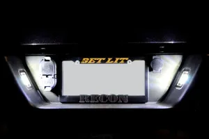 RECON - LED License Plate Lights - 2015  F150 / 2017-2020 Raptor