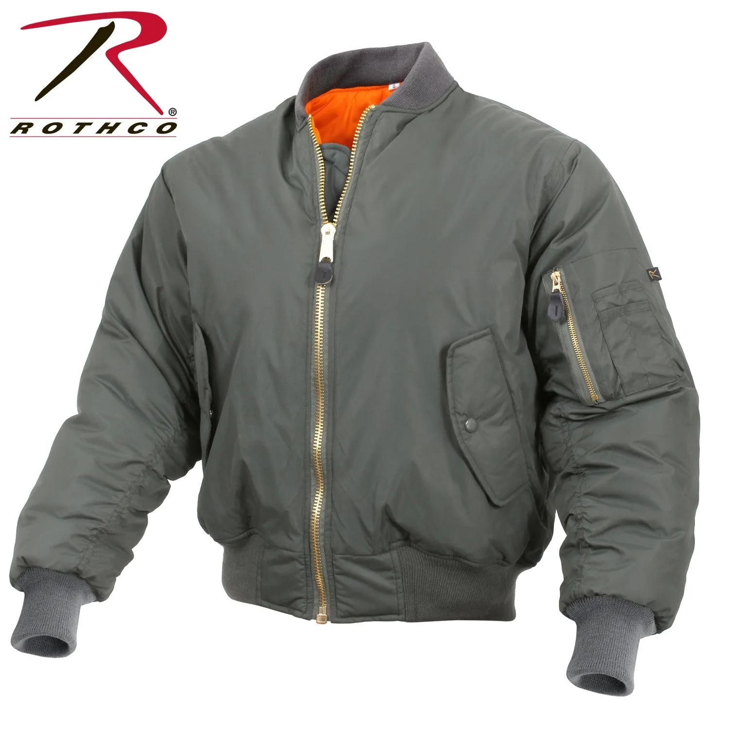 Rothco Enhanced Nylon MA-1 Flight Jacket