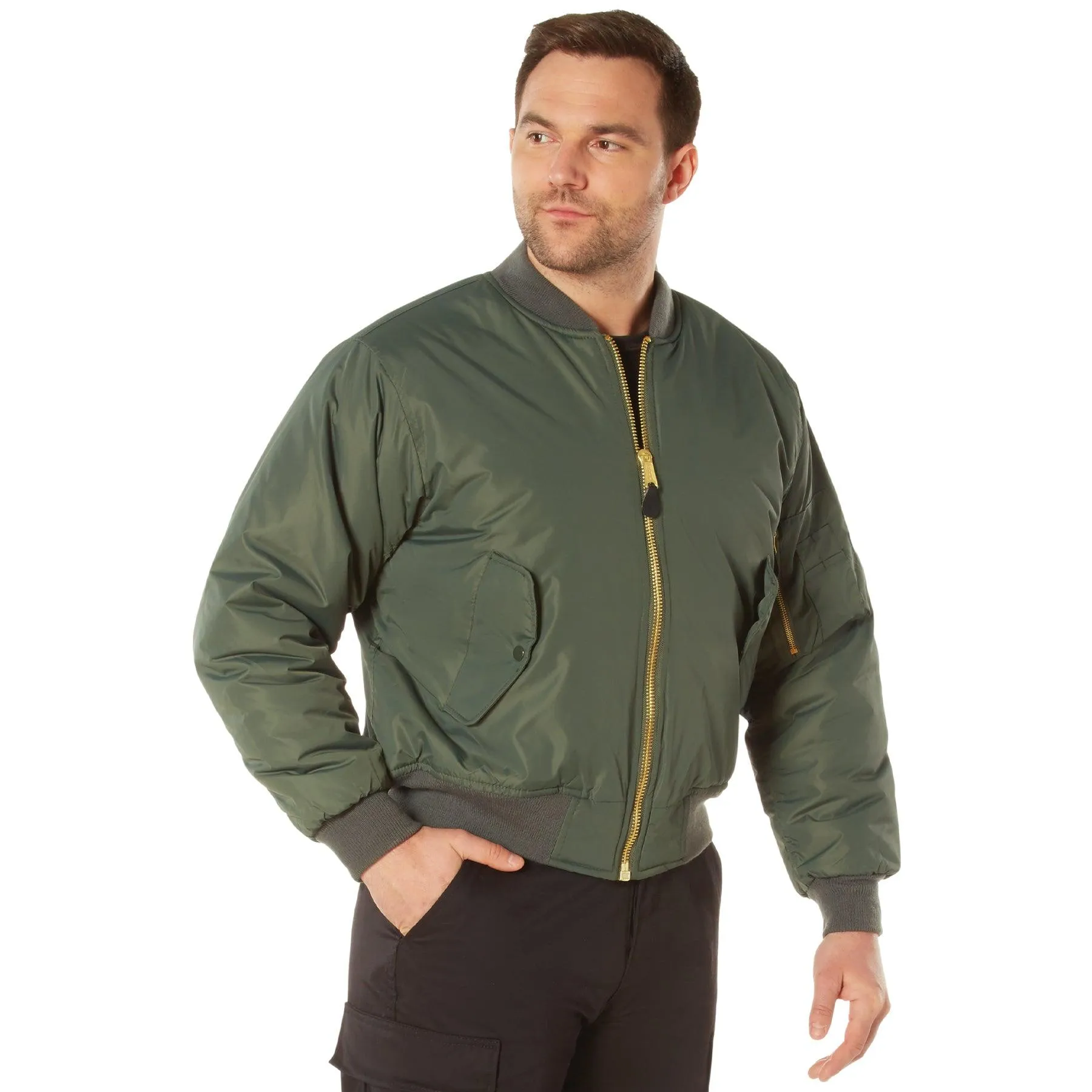 Rothco Enhanced Nylon MA-1 Flight Jacket