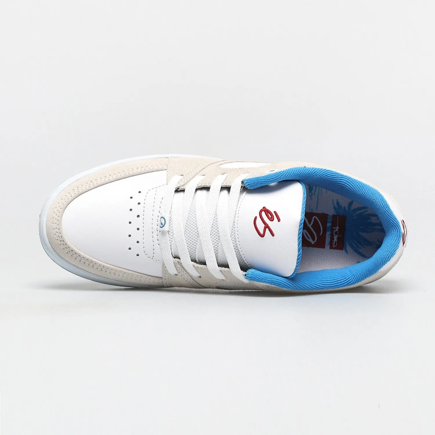 éS Shoes Accel Slim - White/Blue/Red