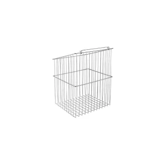 Sidelines / CTOHBSL-161419-CR-1 / Steel Tilt Out Hamper for Custom Closet Systems