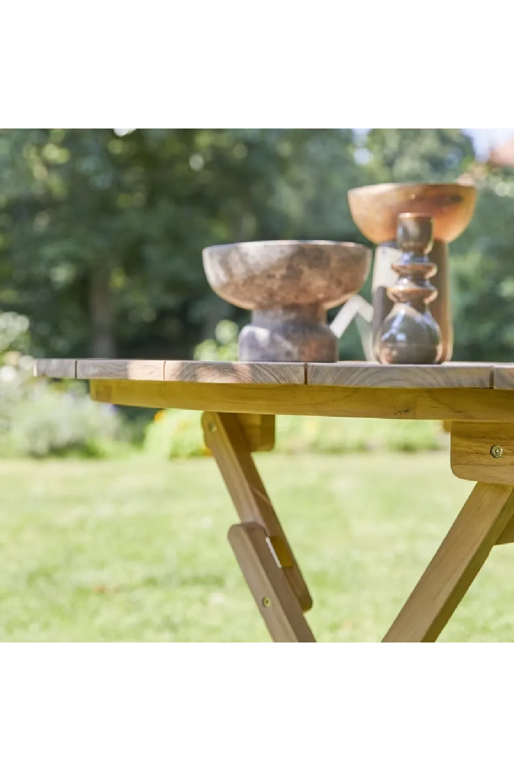 Solid Teak Outdoor Table | Tikamoon Andria