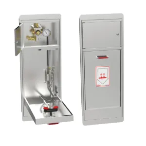 Stingray Systems T2536 Eye/Facewash Cabinet Unit with Mixing Valve