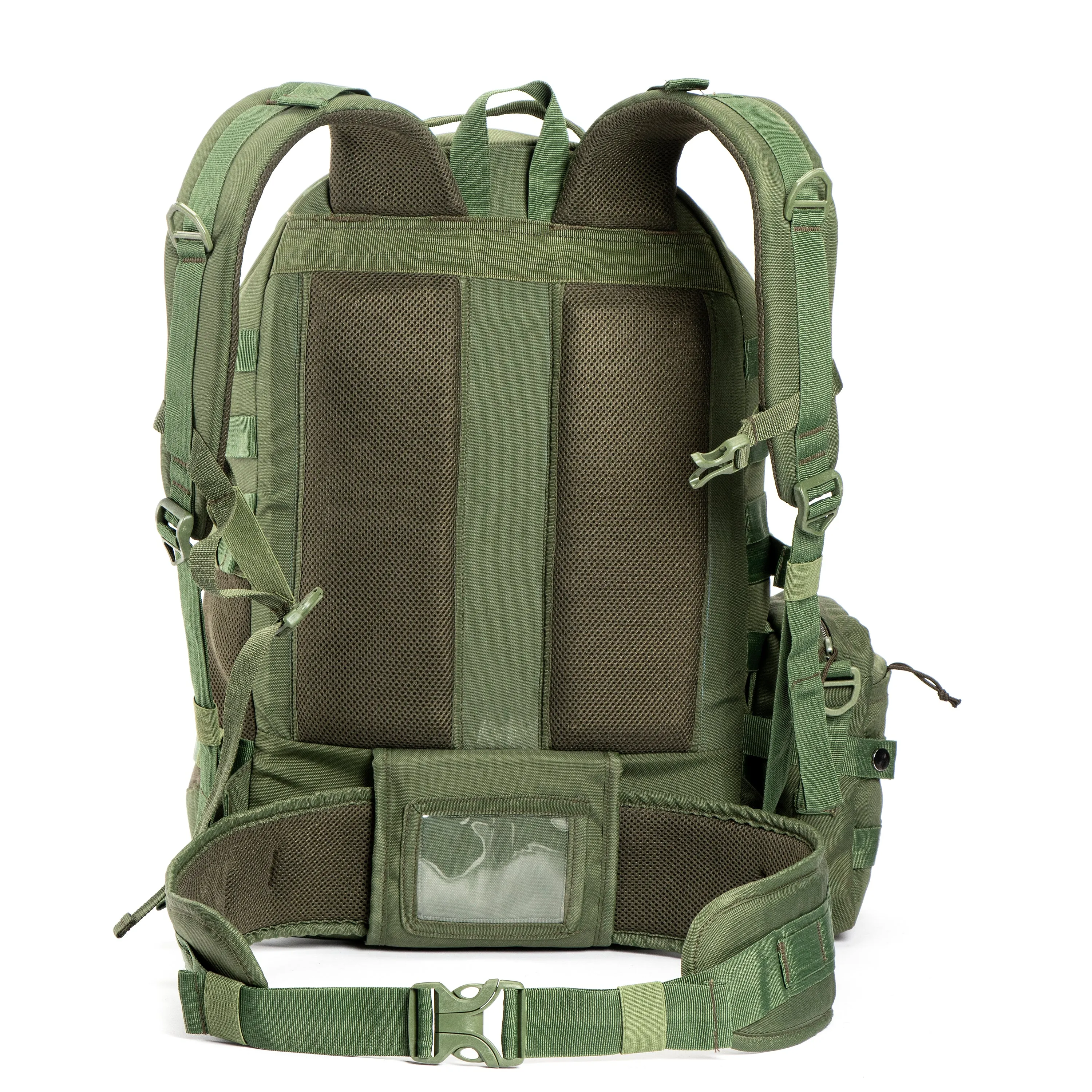 Tripole Alfa 45 Litres Military Tactical Backpack and Rucksack with Detachable Sling Bag | Rain Cover | 3 Year Warranty - Army Green