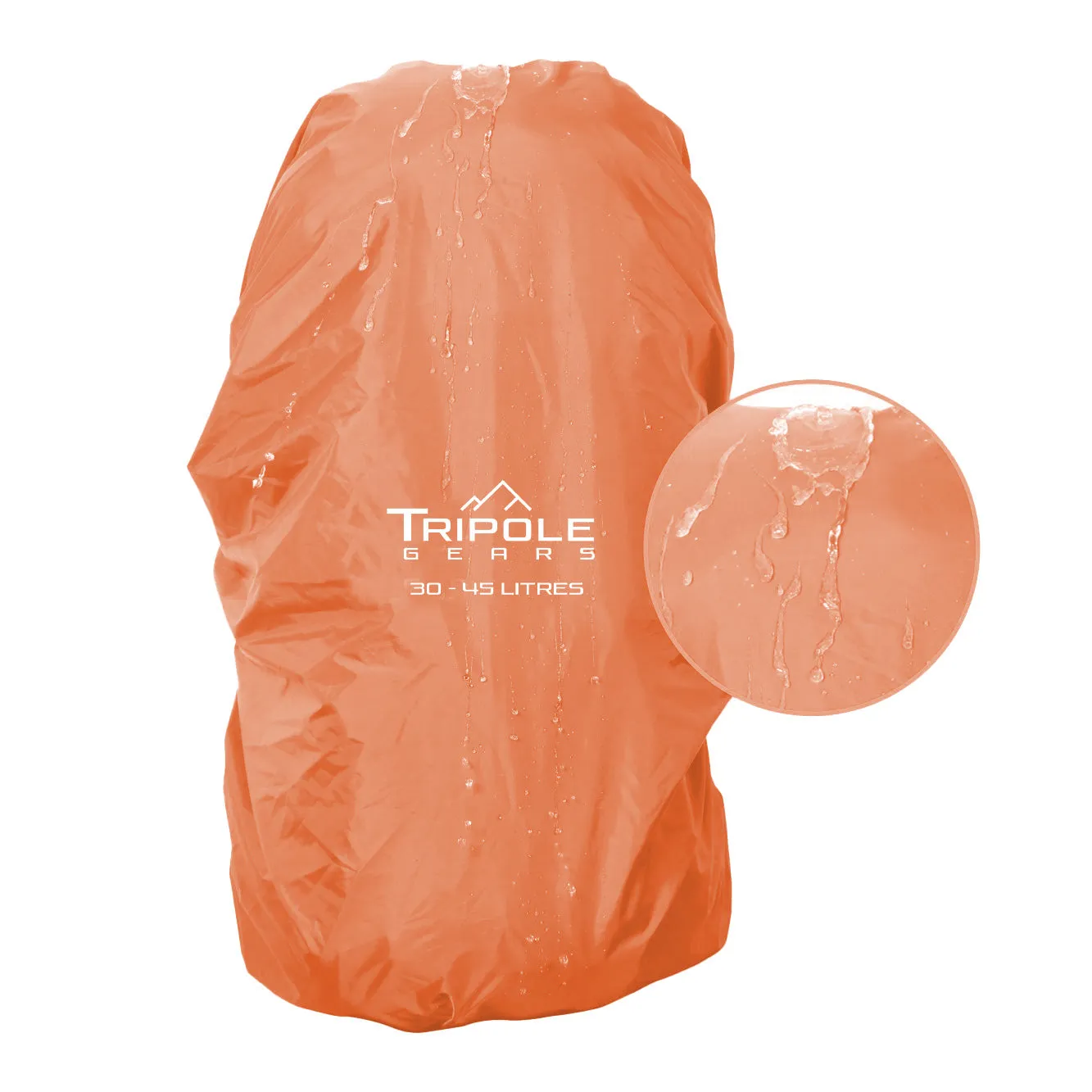 Tripole Rain Cover for Backpack & Rucksack 30 - 45 Litres