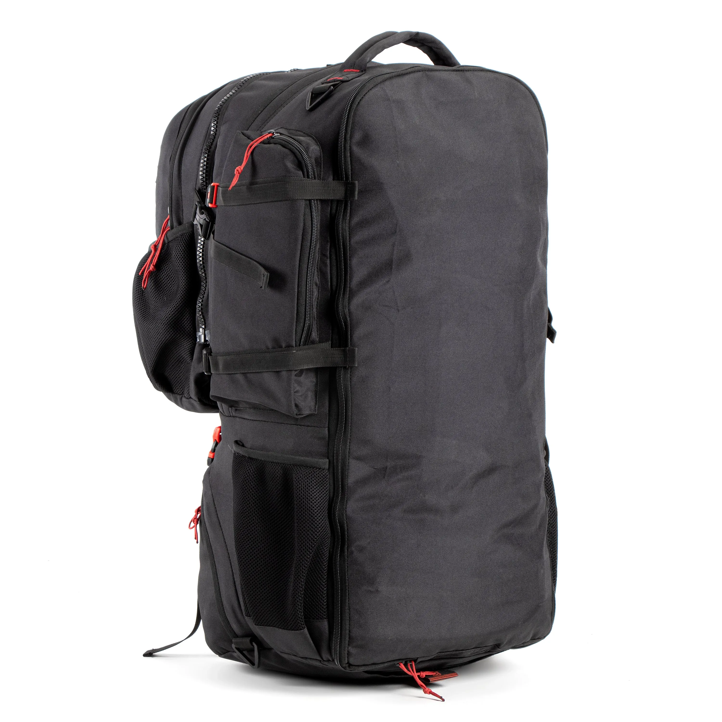 Tripole Voyager Rucksack and Backpack for Travelling with Detachable Bag | 55 Litres | Black