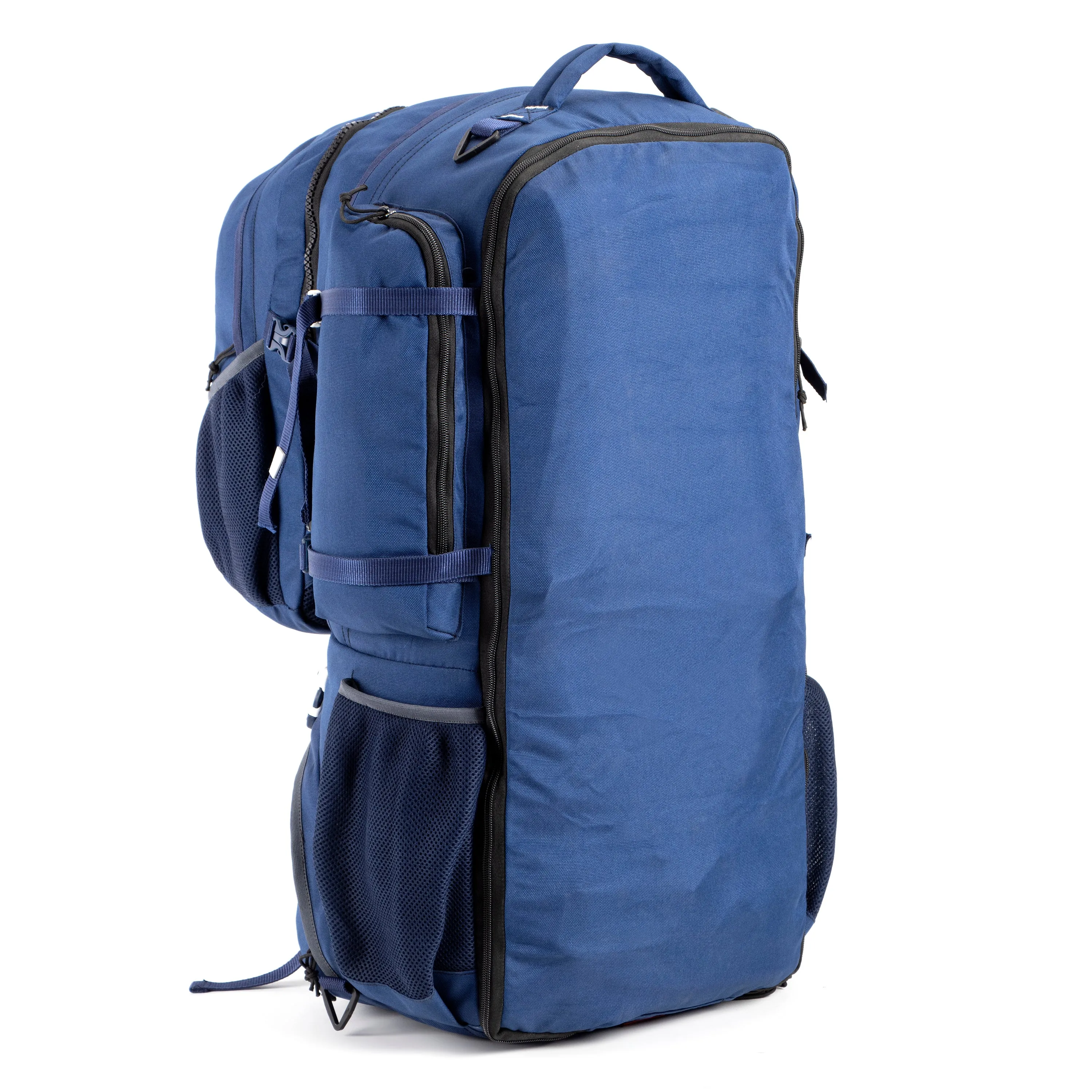 Tripole Voyager Rucksack and Backpack for Travelling with Detachable Bag | 70 Litres | Navy Blue